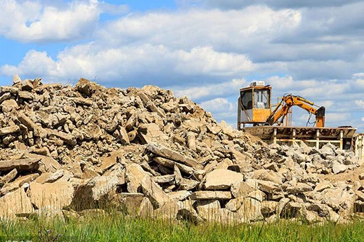 Concrete recycling Concrete recycling