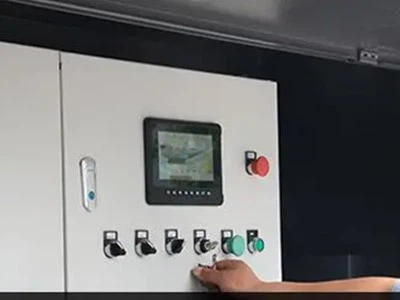 Intelligent PLC display operation electrical control system Intelligent PLC display operation electrical control system