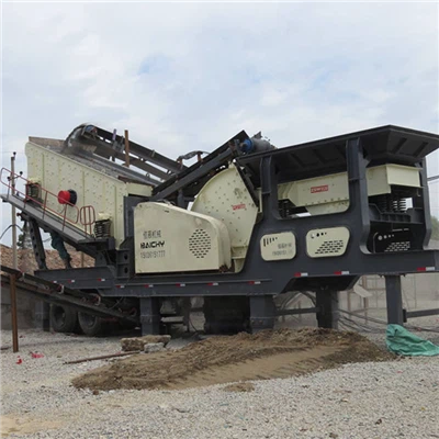 Mineral Tire Mobile Crusher